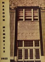 Blackwell High School 1955 yearbook cover photo