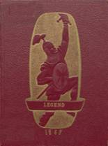 Portage High School 1949 yearbook cover photo