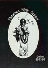 Shawnee High School 1992 yearbook cover photo
