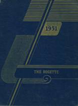 Jackson Township School 1951 yearbook cover photo