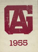 1955 Galesburg-Augusta High School Yearbook from Galesburg, Michigan cover image