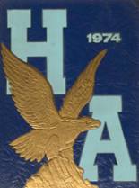 Hanover Area Junior-Senior High School 1974 yearbook cover photo