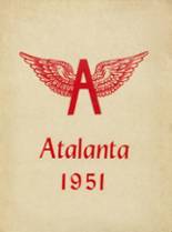 Atlanta High School 1951 yearbook cover photo