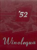 Winlock High School 1952 yearbook cover photo