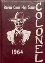 Bourbon County High School 1964 yearbook cover photo
