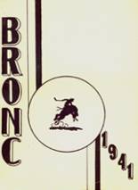 Belle Fourche High School 1941 yearbook cover photo