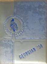 Lake George High School 1956 yearbook cover photo