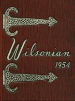 Wilson High School 1954 yearbook cover photo