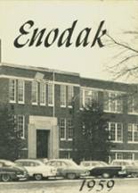 Enderlin High School 1959 yearbook cover photo