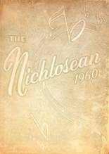 Nicholas County High School 1960 yearbook cover photo