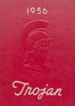 Troy High School 1956 yearbook cover photo