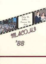 Madison County High School 1988 yearbook cover photo