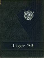 Taylor High School 1953 yearbook cover photo
