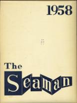Seaman High School 1958 yearbook cover photo