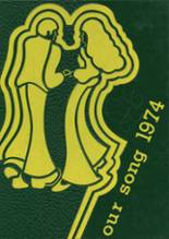 McBain High School 1974 yearbook cover photo