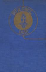 St. Mary's High School 1938 yearbook cover photo