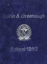 Noble & Greenough High School 1992 yearbook cover photo