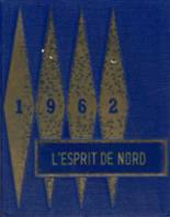 North High School 1962 yearbook cover photo