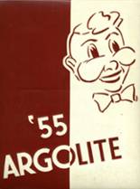 Argo Community High School 1955 yearbook cover photo