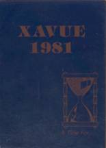 Xavier High School 1981 yearbook cover photo