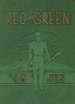 Jamestown High School 1949 yearbook cover photo