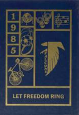 Freedom Christian School 1985 yearbook cover photo