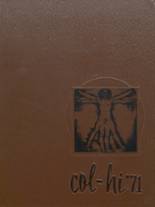 1971 College High School Yearbook from Bartlesville, Oklahoma cover image