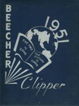 Beecher High School 1951 yearbook cover photo