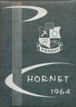 Mendon High School 1964 yearbook cover photo