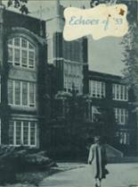 Wichita High School 1953 yearbook cover photo