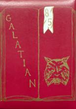 Galatia Community High School 1985 yearbook cover photo