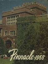 Glenbard High School 1958 yearbook cover photo