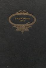Checotah High School 1940 yearbook cover photo