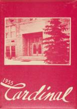 Carrington High School 1955 yearbook cover photo
