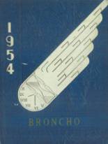 Alsen High School 1954 yearbook cover photo