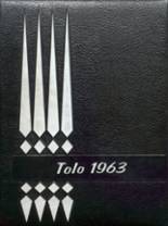 Toulon High School 1963 yearbook cover photo