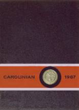 Carolina High School 1967 yearbook cover photo