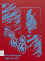 2008 Cambria Heights High School Yearbook from Patton, Pennsylvania cover image