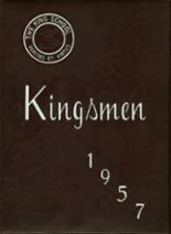 King/Low-Heywood Thomas High School 1957 yearbook cover photo