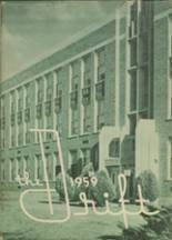 Taylorville High School 1959 yearbook cover photo