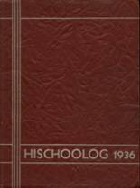 1936 Columbus High School Yearbook from Columbus, Wisconsin cover image