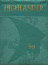 Highland High School 1960 yearbook cover photo