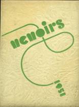 St. Francis De Sales High School 1951 yearbook cover photo