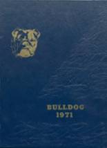 Baltic Public High School 1971 yearbook cover photo