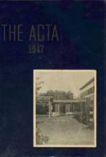Exeter High School 1947 yearbook cover photo