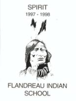 Flandreau Indian School 1998 yearbook cover photo