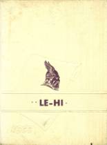 Leipsic High School 1958 yearbook cover photo