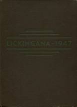 Utica High School 1947 yearbook cover photo