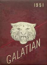 1951 Galatia Community High School Yearbook from Galatia, Illinois cover image