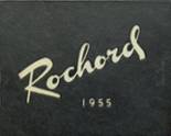 Rochester High School 1955 yearbook cover photo